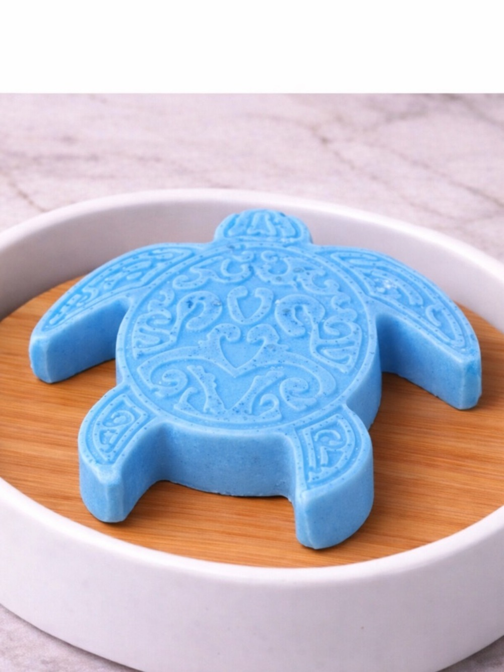 Coconut rum soap turtle 3x3in 10oz handmade goat milk based